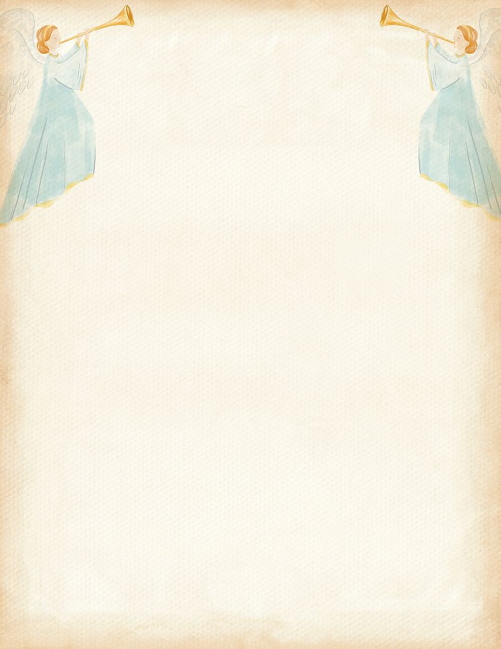 Great Papers! Stationery Letterhead, Angels and Horns, 8.5"x11", Printer Friendly, 50 Sheets (2024028)